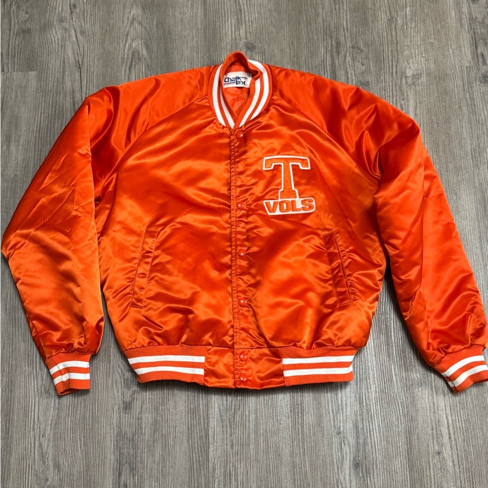 TENNESSEE VOLUNTEERS Vtg 1990s Chalk Line Letterman Power T jacket L MADE IN USA